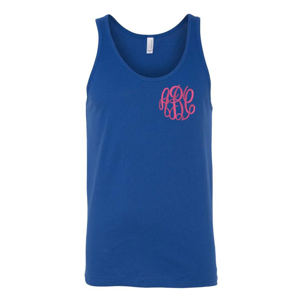 Monogrammed Premium Tank Top - United Monograms