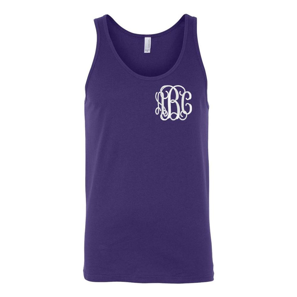 Monogrammed Premium Tank Top - United Monograms