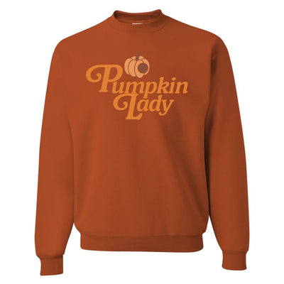 Monogrammed 'Pumpkin Lady' Crewneck Sweatshirt - United Monograms
