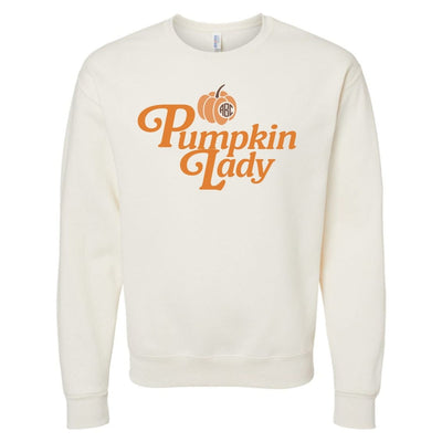 Monogrammed 'Pumpkin Lady' Crewneck Sweatshirt - United Monograms