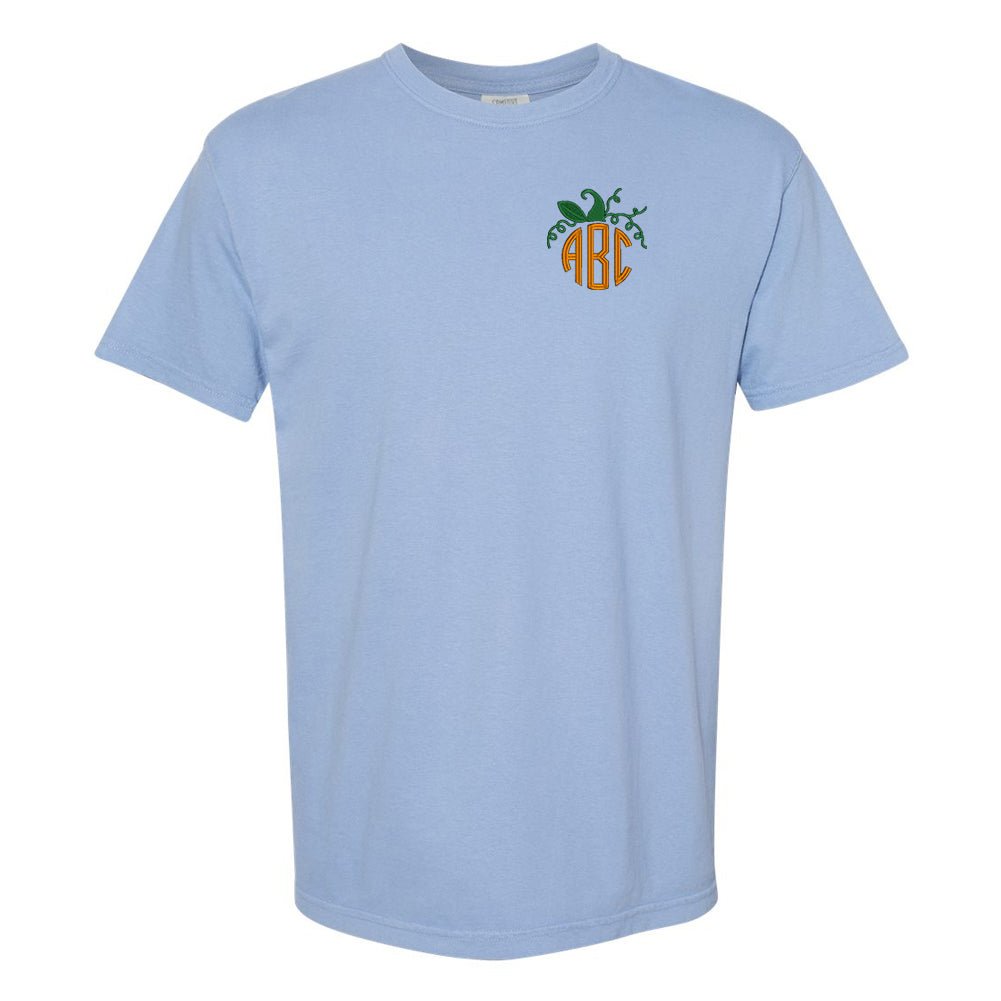 Monogrammed Pumpkin T-Shirt - United Monograms