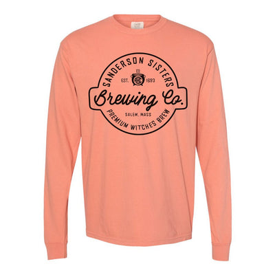 Monogrammed 'Sanderson Sisters Brewing Co.' Comfort Colors Long Sleeve T-Shirt - United Monograms