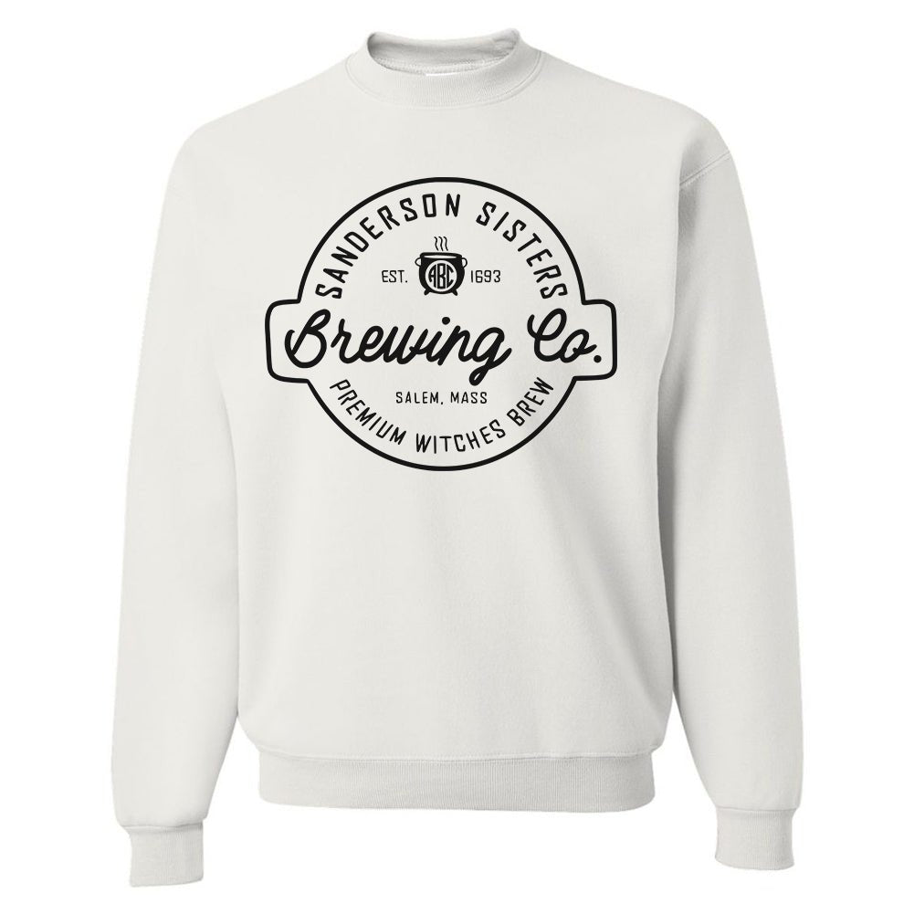 Monogrammed 'Sanderson Sisters Brewing Co.' Crewneck Sweatshirt - United Monograms