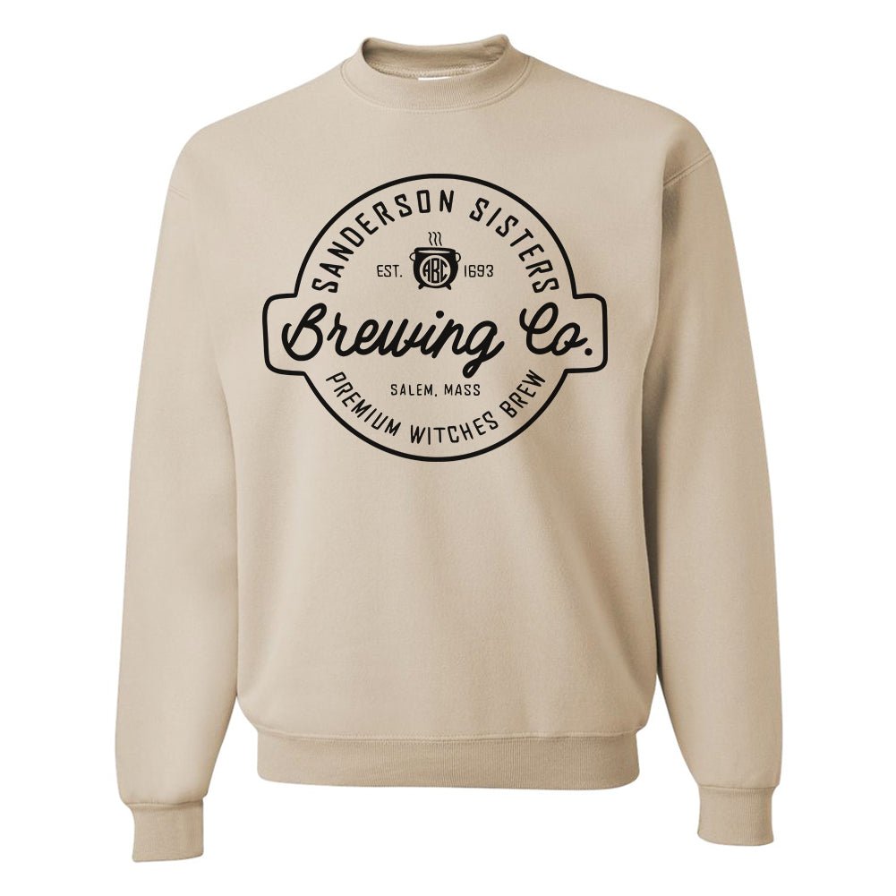 Monogrammed 'Sanderson Sisters Brewing Co.' Crewneck Sweatshirt - United Monograms