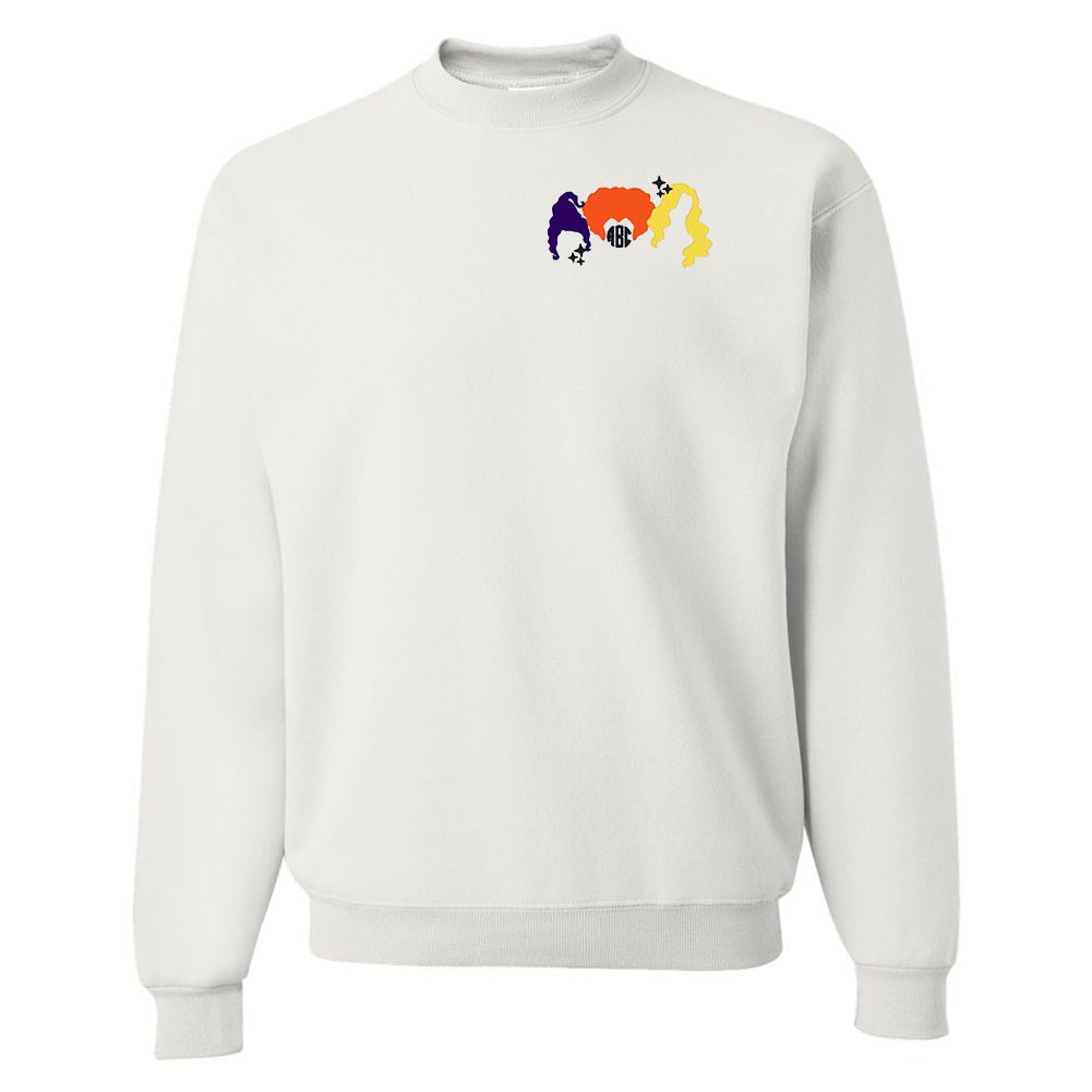 Monogrammed Sanderson Sisters Crewneck Sweatshirt - United Monograms