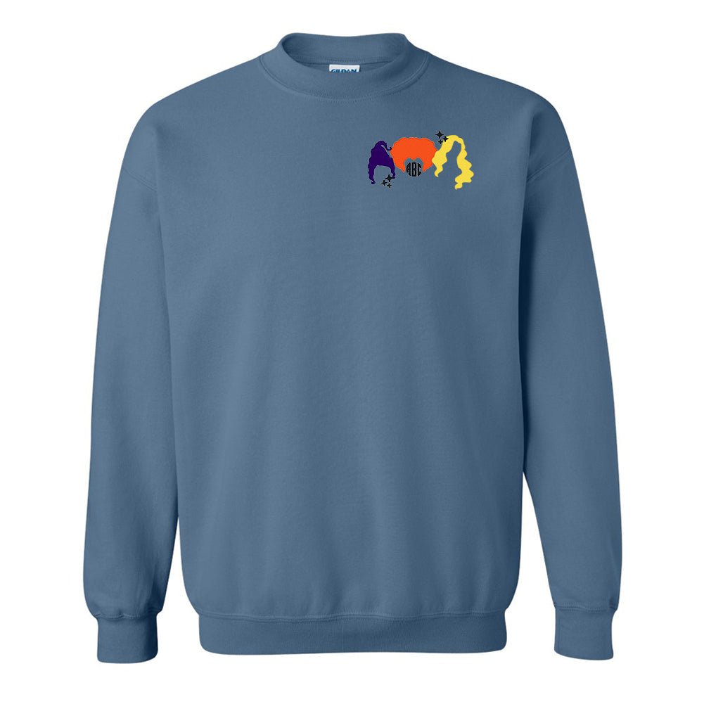 Monogrammed Sanderson Sisters Crewneck Sweatshirt - United Monograms