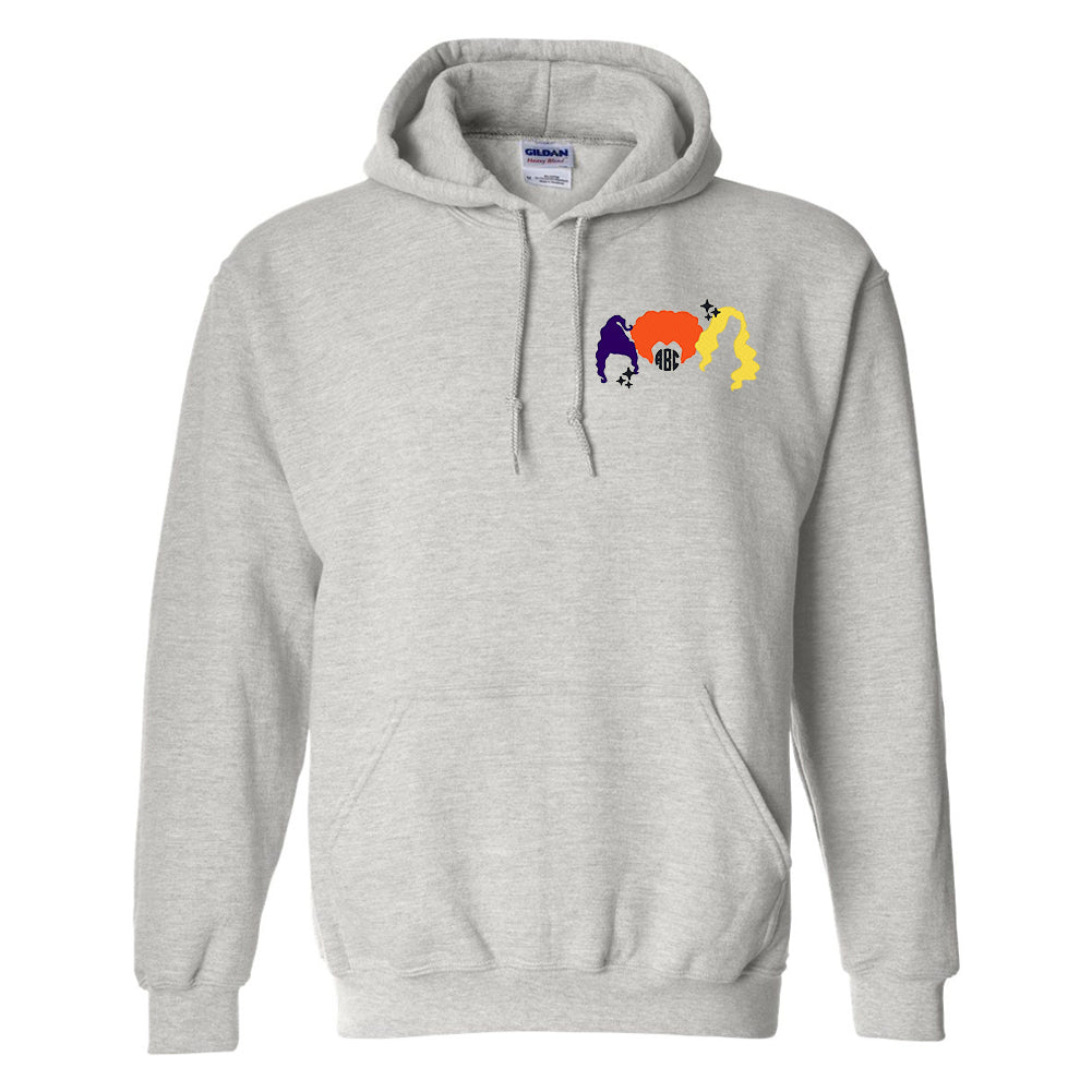 Monogrammed Sanderson Sisters Hooded Sweatshirt - United Monograms