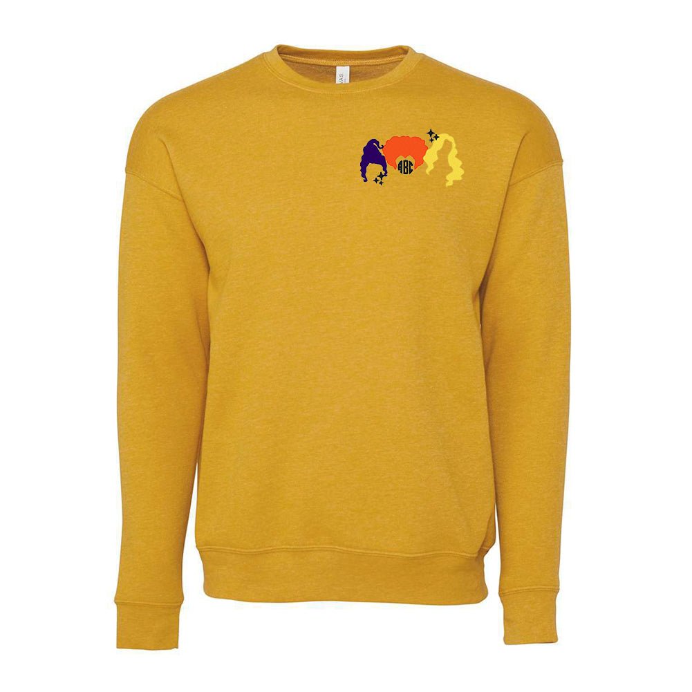 Monogrammed Sanderson Sisters Premium Crewneck Sweatshirt - United Monograms