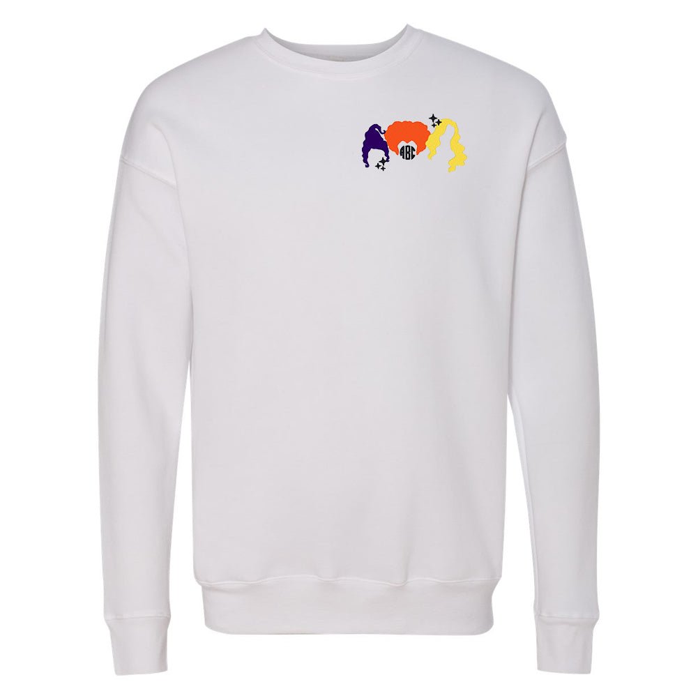 Monogrammed Sanderson Sisters Premium Crewneck Sweatshirt - United Monograms