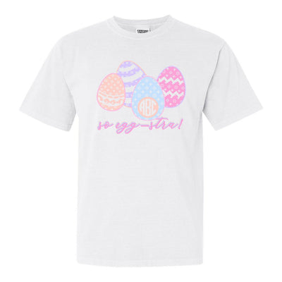 Monogrammed 'So Egg-stra' T-Shirt - United Monograms