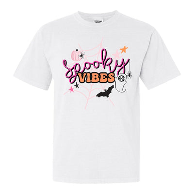 Monogrammed 'Spooky Vibes' T-Shirt - United Monograms