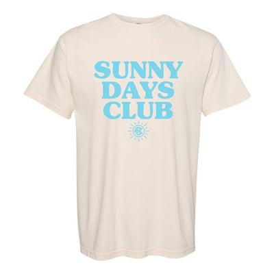 Monogrammed 'Sunny Days Club' T-Shirt - United Monograms