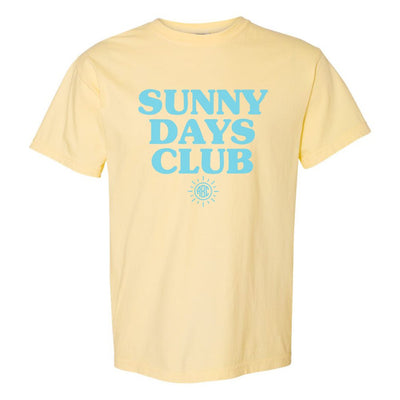 Monogrammed 'Sunny Days Club' T-Shirt - United Monograms