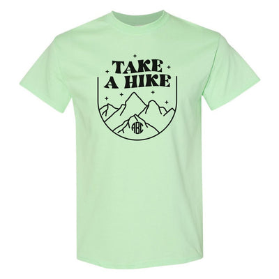 Monogrammed 'Take a Hike' Basic T-Shirt - United Monograms