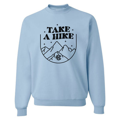 Monogrammed 'Take A Hike' Crewneck Sweatshirt - United Monograms