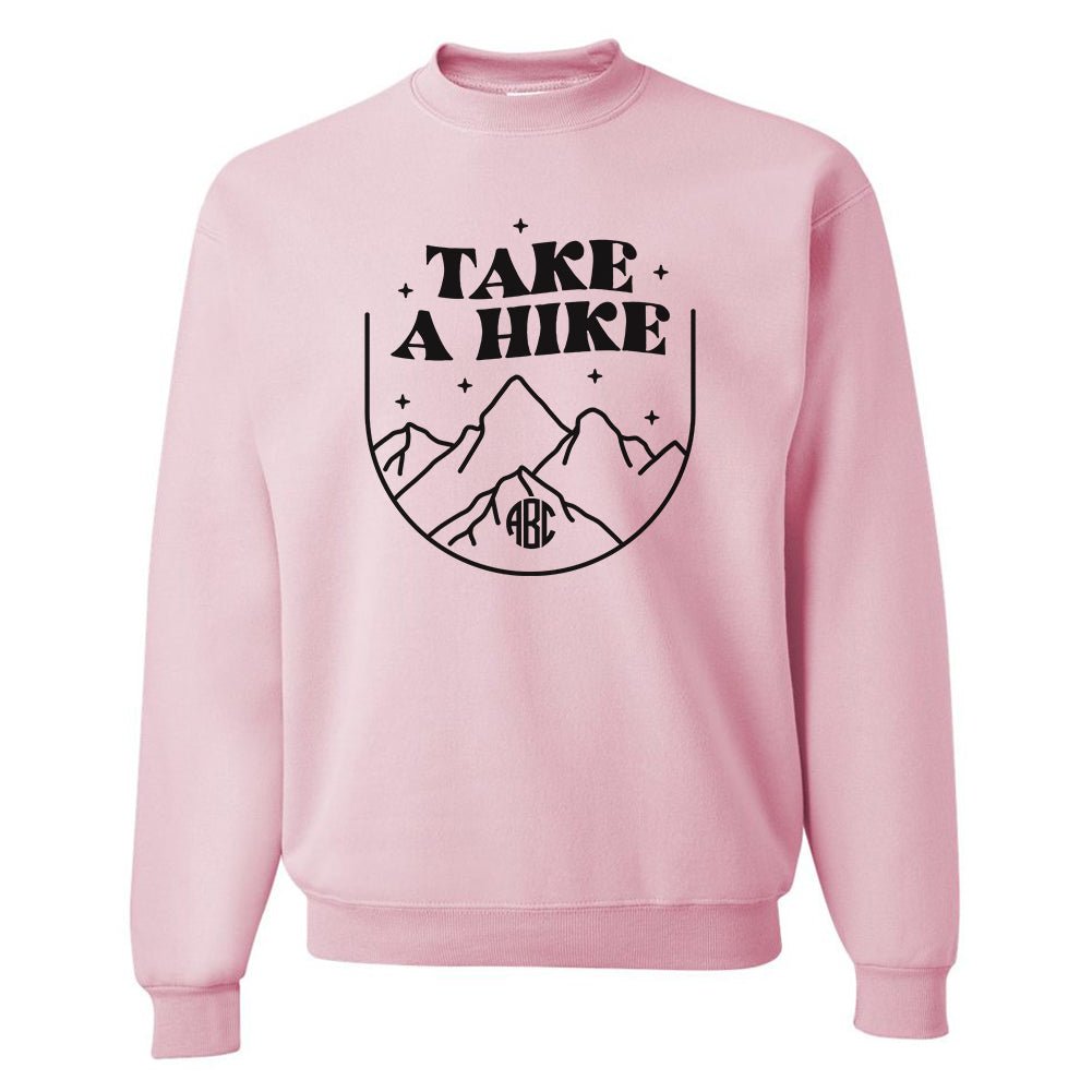 Monogrammed 'Take A Hike' Crewneck Sweatshirt - United Monograms
