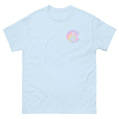 Monogrammed 'Tie Dye' Big Print Basic T-Shirt - United Monograms