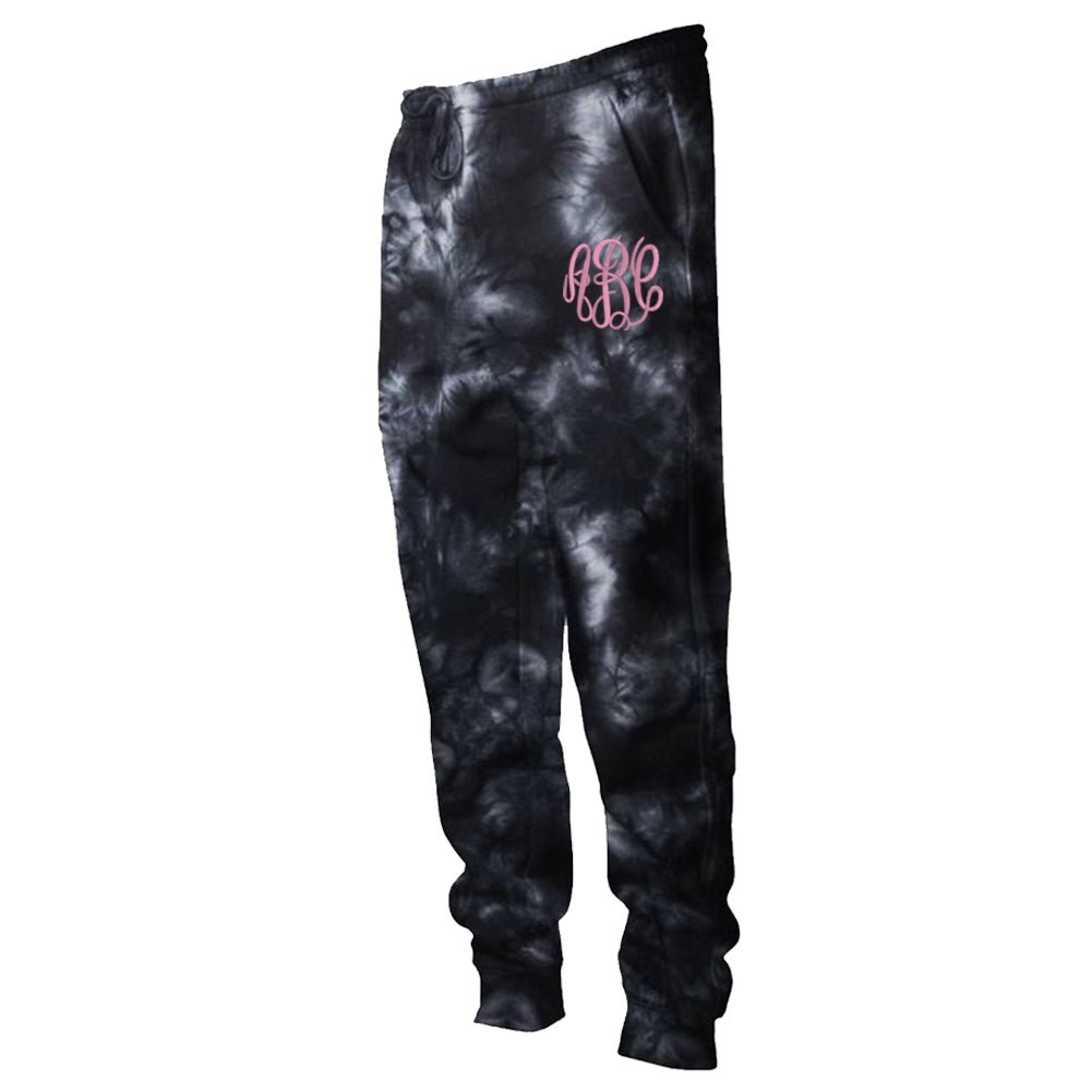 Monogrammed Tie Dye Joggers - United Monograms