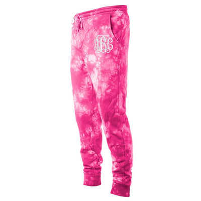 Monogrammed Tie Dye Joggers - United Monograms