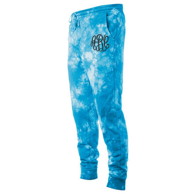 Monogrammed Tie Dye Joggers - United Monograms