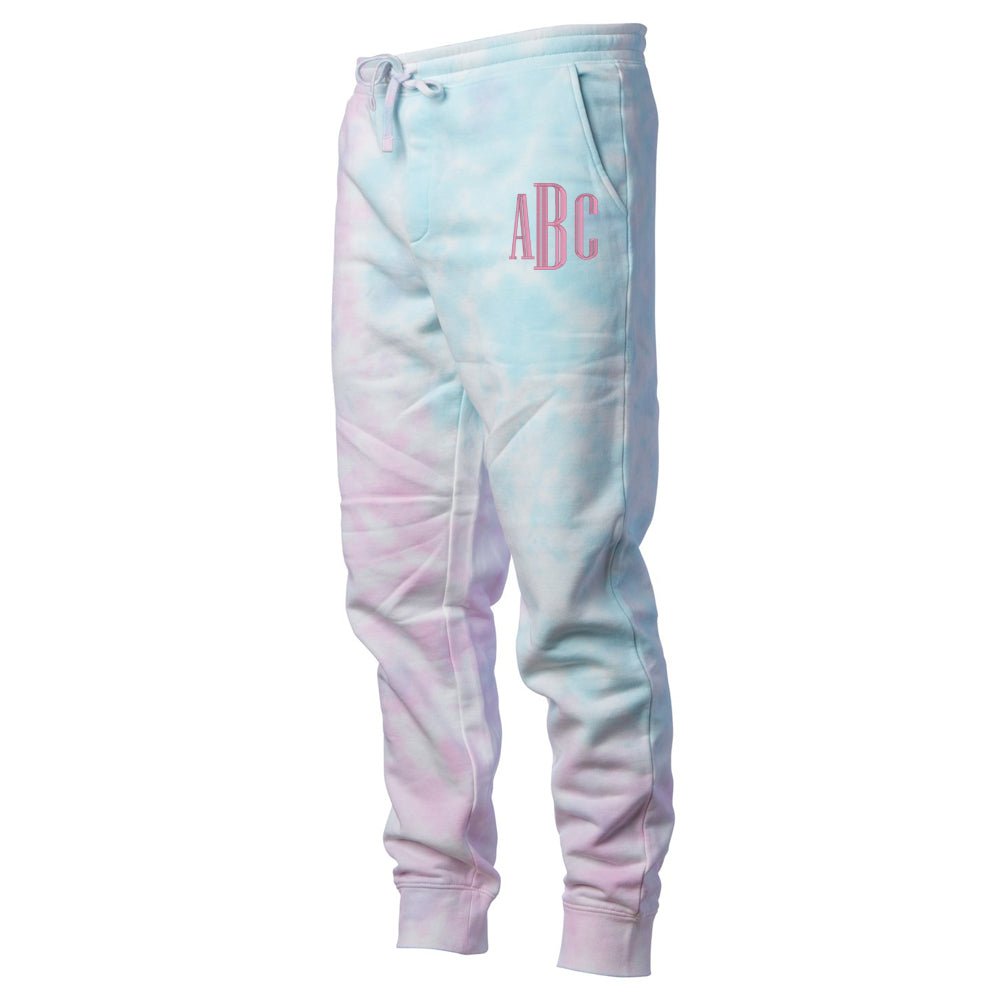 Monogrammed Tie Dye Joggers - United Monograms