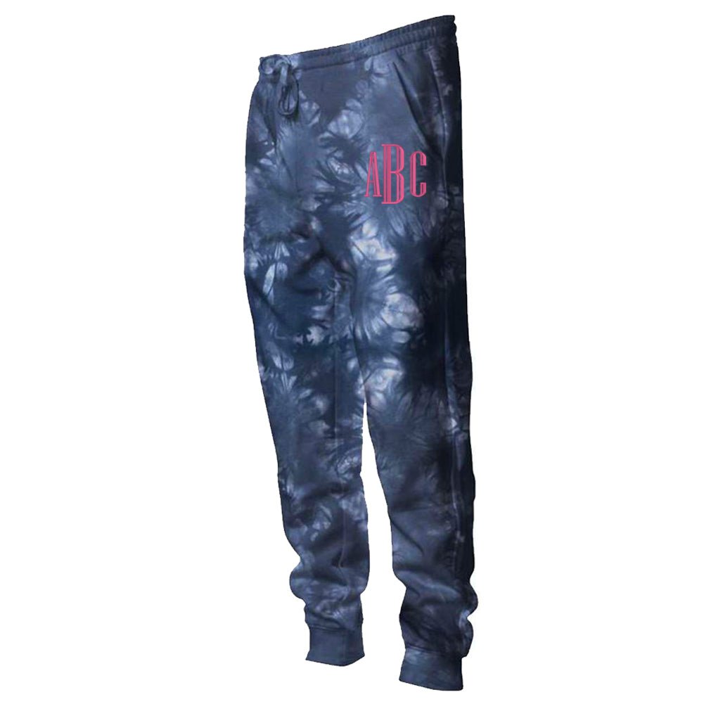 Monogrammed Tie Dye Joggers - United Monograms