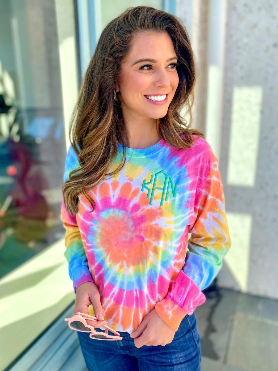 Chandail tie dye hotsell