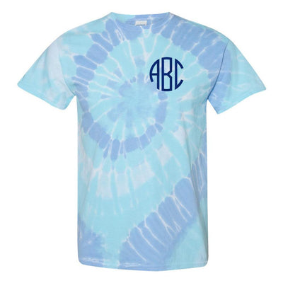 Monogrammed Tie Dye T-Shirt - United Monograms