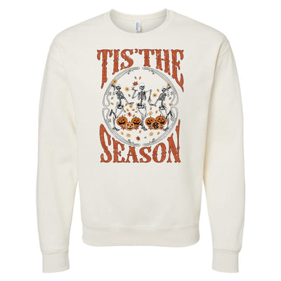 Monogrammed 'Tis The Season Skeletons' Crewneck Sweatshirt - United Monograms