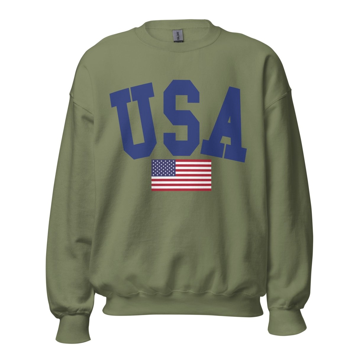 Monogrammed 'USA Classic' Crewneck Sweatshirt - United Monograms