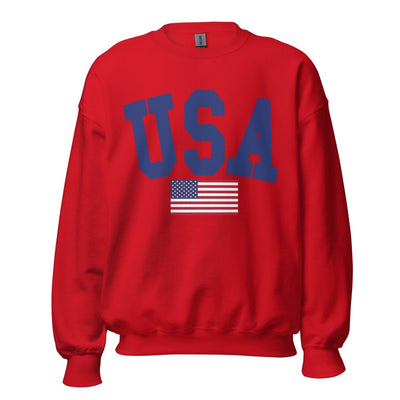 Monogrammed 'USA Classic' Crewneck Sweatshirt - United Monograms