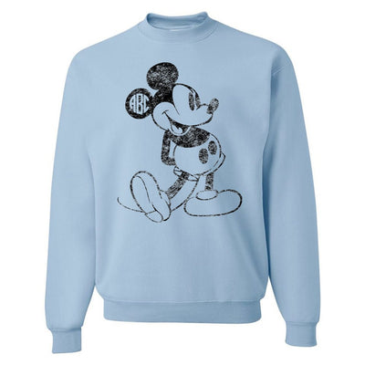 Monogrammed 'Vintage Mickey' Crewneck Sweatshirt - United Monograms