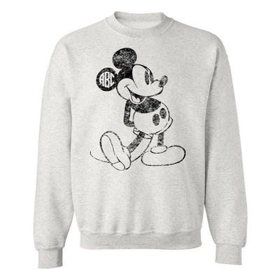 Monogrammed 'Vintage Mickey' Crewneck Sweatshirt - United Monograms