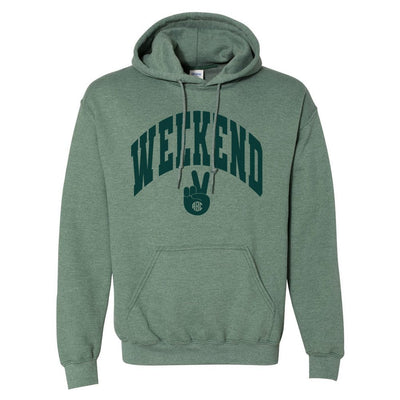 Monogrammed 'Weekend' Hoodie - United Monograms