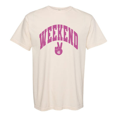 Monogrammed 'Weekend' T-Shirt - United Monograms