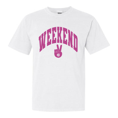 Monogrammed 'Weekend' T-Shirt - United Monograms