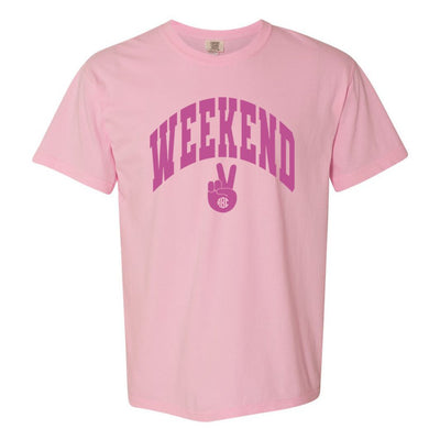 Monogrammed 'Weekend' T-Shirt - United Monograms