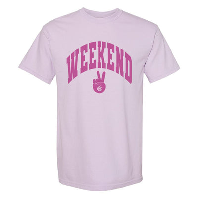 Monogrammed 'Weekend' T-Shirt - United Monograms