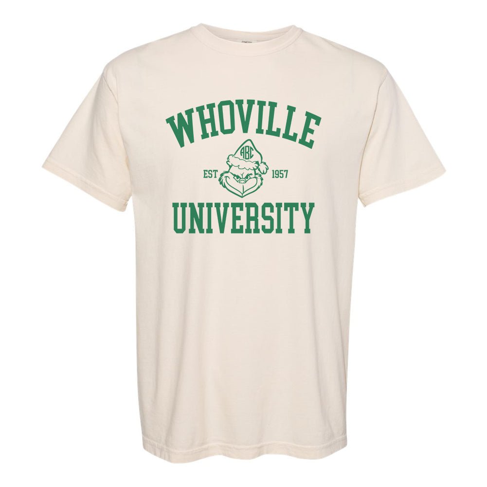 Monogrammed 'Whoville University' T - Shirt - United Monograms