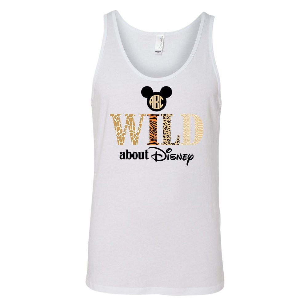 Monogrammed 'Wild About Disney' Premium Tank Top - United Monograms