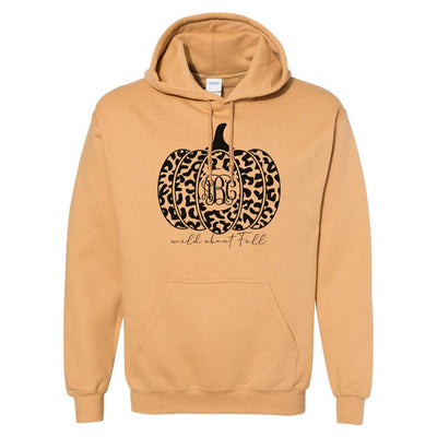 Monogrammed 'Wild About Fall' Hoodie - United Monograms