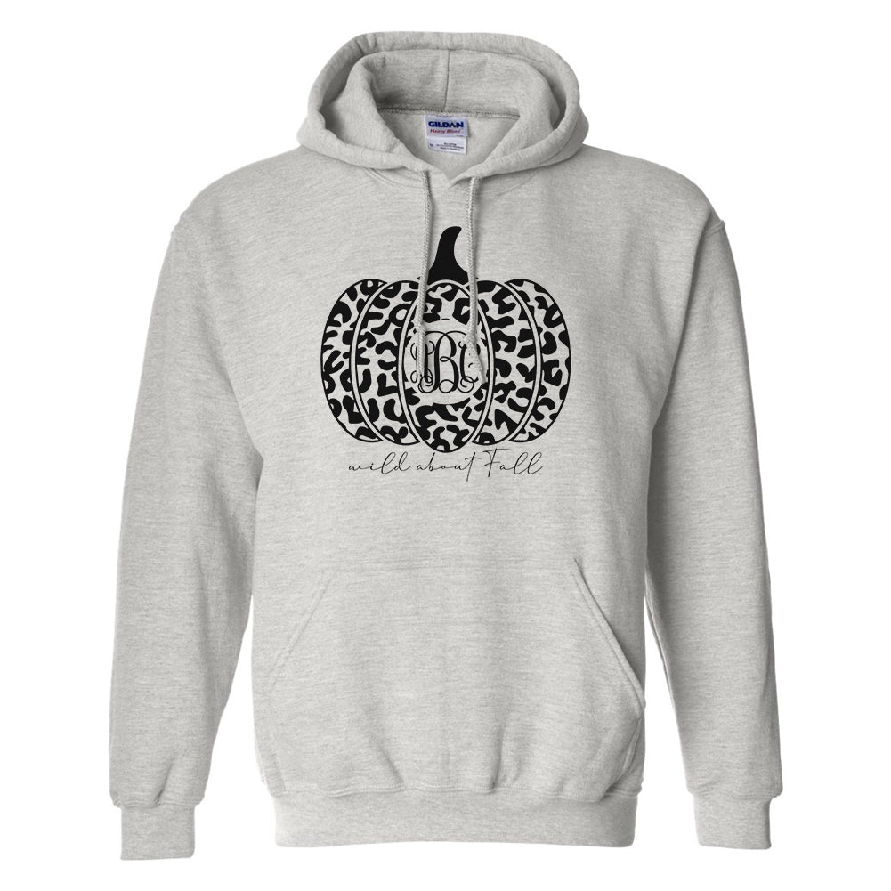 Monogrammed 'Wild About Fall' Hoodie - United Monograms