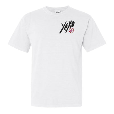 Monogrammed 'XOXO' Comfort Colors T-Shirt - United Monograms