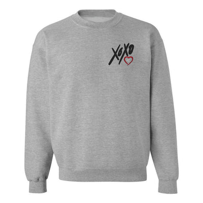 Monogrammed 'XOXO' Crewneck Sweatshirt - United Monograms