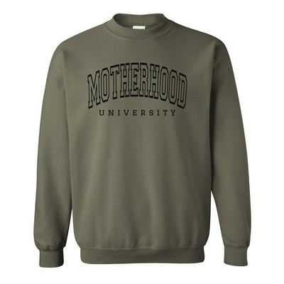 'Motherhood University' Crewneck Sweatshirt - United Monograms