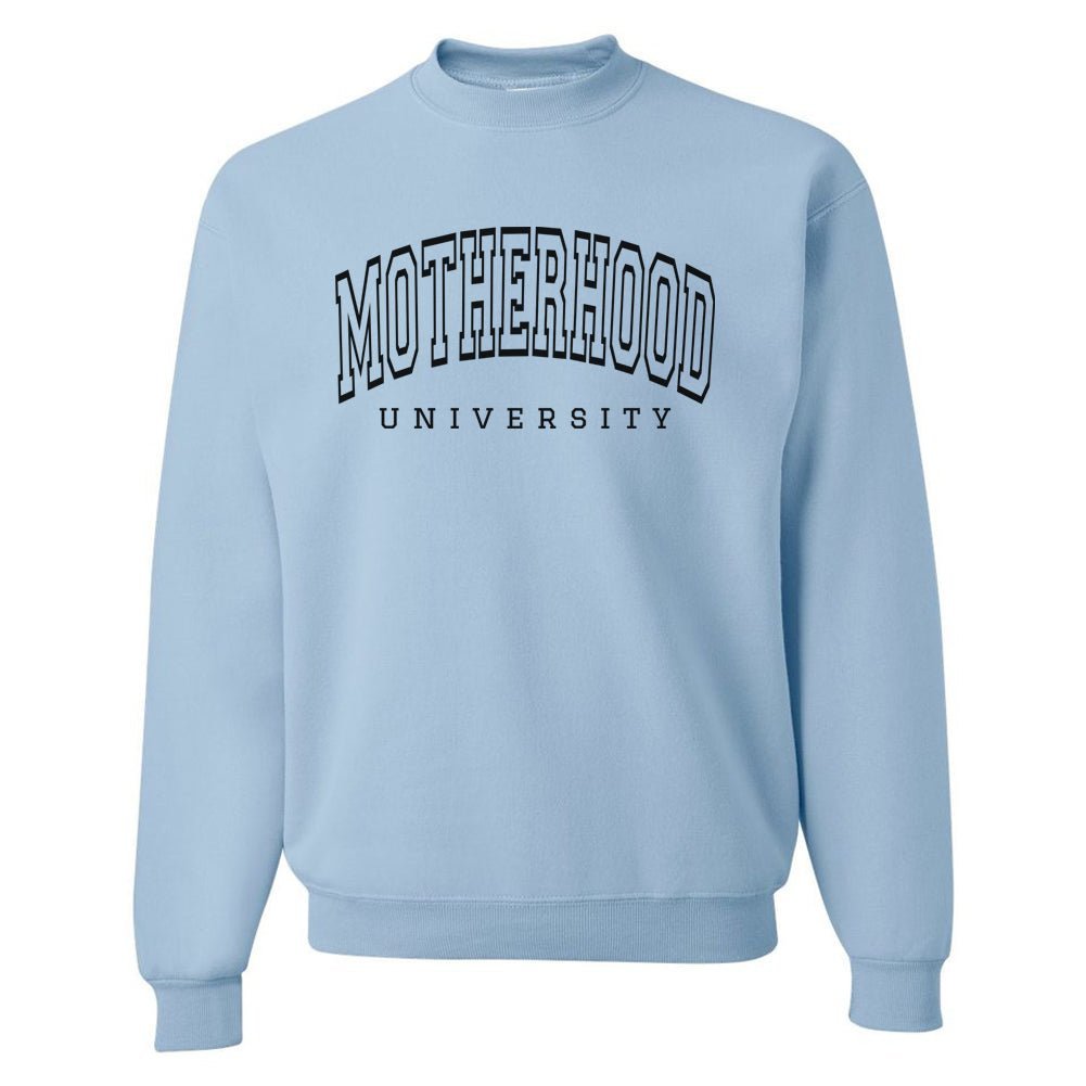 'Motherhood University' Crewneck Sweatshirt - United Monograms