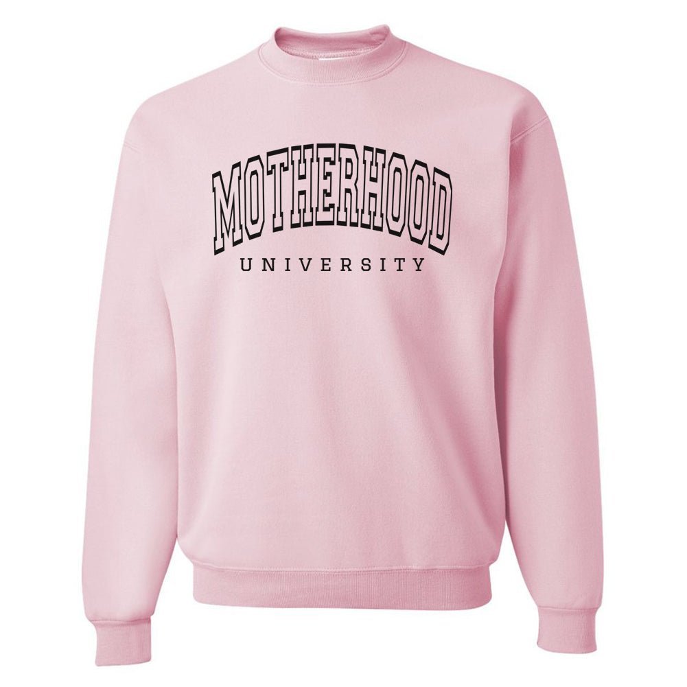 'Motherhood University' Crewneck Sweatshirt - United Monograms