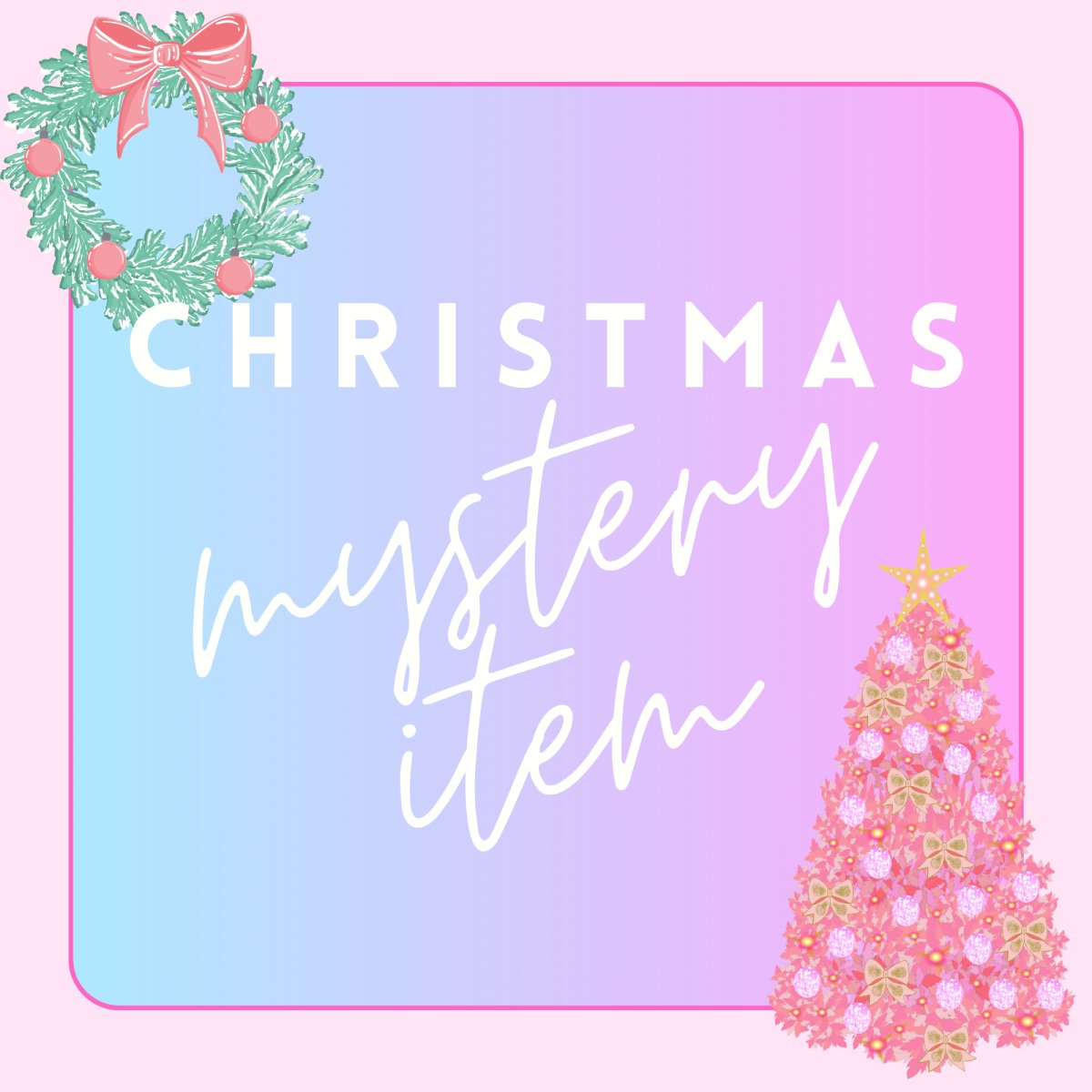 Mystery Christmas Item - United Monograms