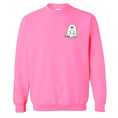 'Nurse Ghost' Embroidered Crewneck Sweatshirt - United Monograms