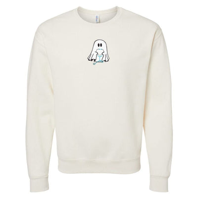 'Nurse Ghost' Embroidered Crewneck Sweatshirt - United Monograms